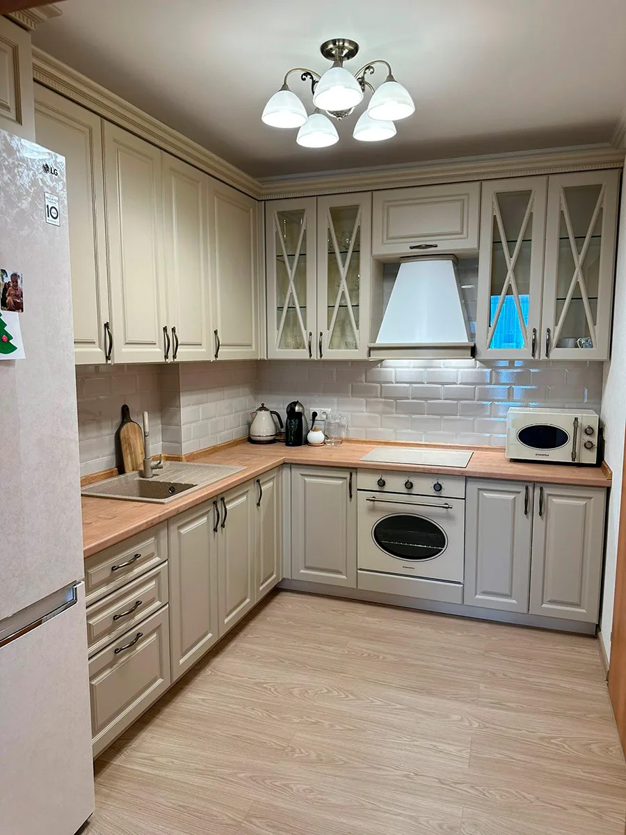 Кухня из МДФ на заказ в Видном, AMS-0954