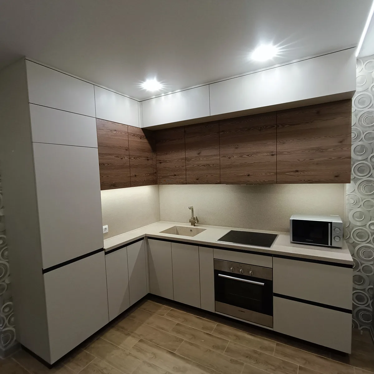 Современная кухня на заказ в Видном, AMS-0857