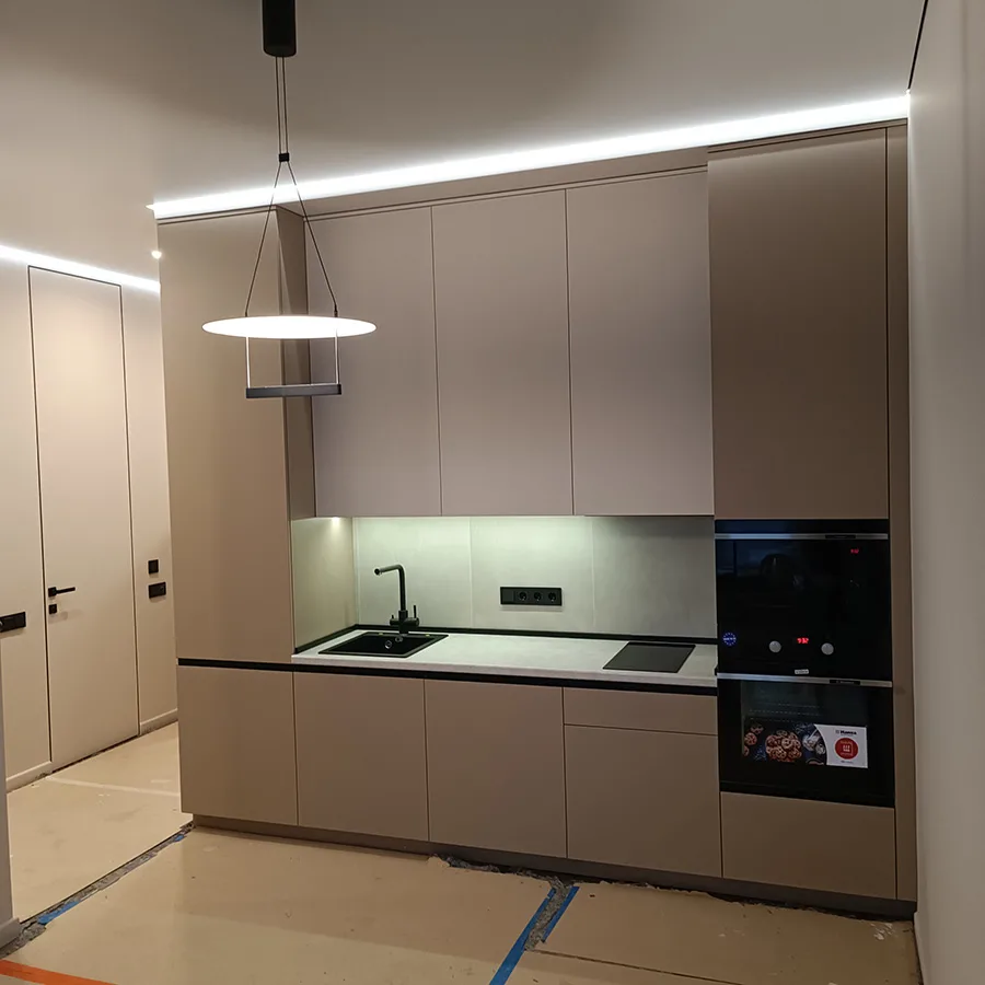 Современная кухня на заказ в Видном, AMS-0966